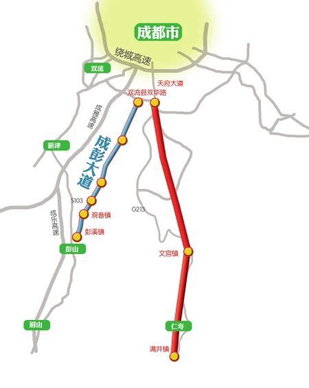 天府大道南延线 2015年串起成都仁寿新闻中心新浪网