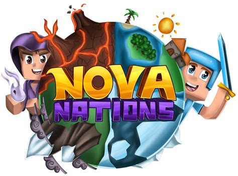 Nova Nations Minecraft Server Logo By Stanbankras On Deviantart