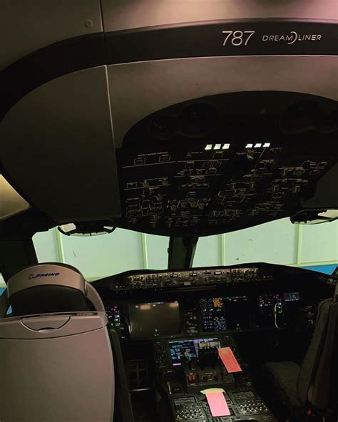 Airplane Cockpit: Modern Electronic Controls