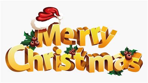 Stickers Texte Merry Christmas 3d Repositionnable Merry Christmas