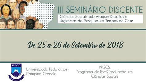 Iii Semin Rio Discente Ppgcs Ppgcs