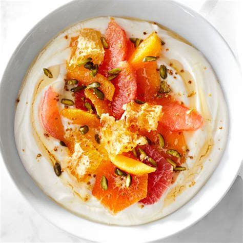 Winter Citrus and Honeycomb with Yogurt | Williams Sonoma