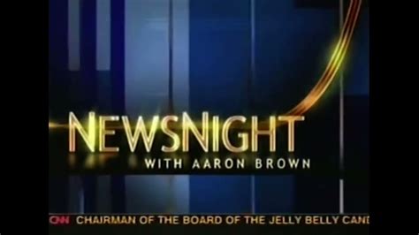 Cnn Newsnight With Aaron Brown Open 2004 Youtube