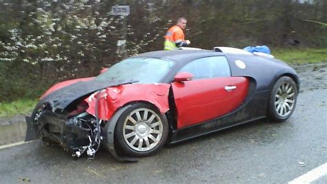 First Bugatti Veyron Crash