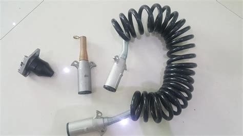 ABS 7 Pins/5 pins Screw Sockets For Trailers Truck,/abs brake cable ...