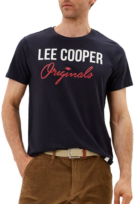 Оригинальная мужская футболка LeeCooper | PlanetJeans.ru