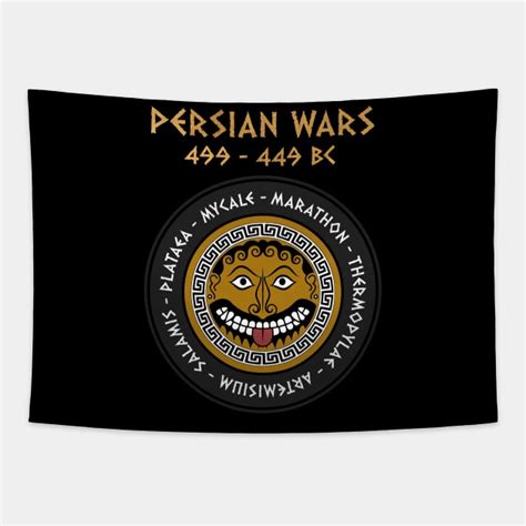 Greco Persian Wars Battles Ancient Greek History Gorgon Shield - 300 ...