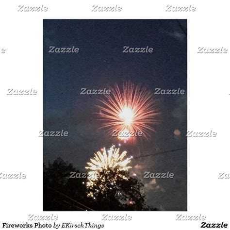 fireworks photo poster zazzle