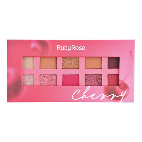 RUBY ROSE Палетка теней для век Cherry купить по цене 356₽ в ЛЭТУАЛЬ