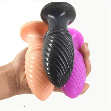 Plug Anal de Vidro Grosso 5 cm Diâmetro Chastity