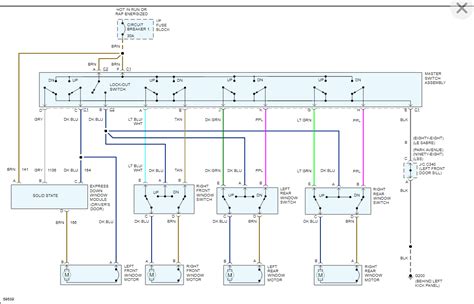 Power Window Switch Wiring Diagram Needed: While Trying to ...