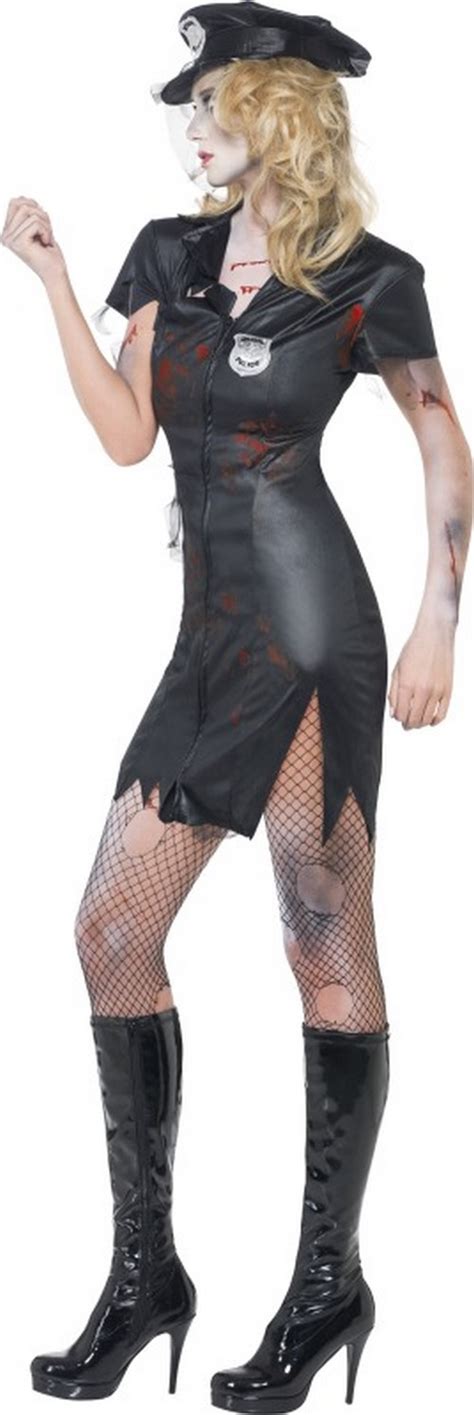 D Guisement Zombie Polici Re Sexy Femme Halloween Deguise Toi Achat