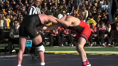 2015 Grapple On The Gridiron Iowa Wrestling Beats Oklahoma State