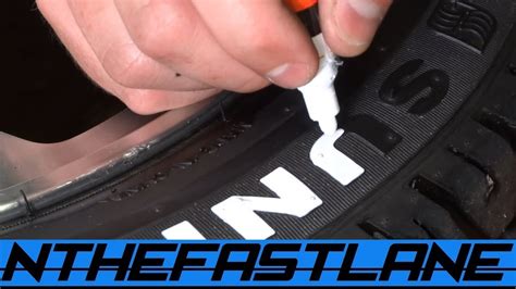 Tire Lettering Paint How To Youtube