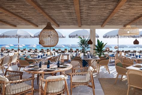 Ammos The New Greek Restaurant Of Ushua A Ibiza Beach Hotel