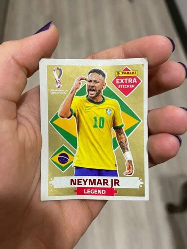 Figurinha Neymar Legend Gold Frete Gr Tis