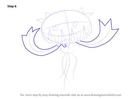 Learn How to Draw Carnivine from Pokemon (Pokemon) Step by Step : Drawing Tutorials