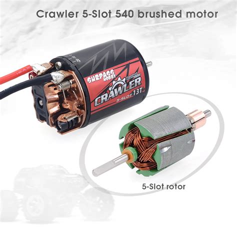 Surpass Hobby High Power Brushed Motor Slot For Th Crawler Rc