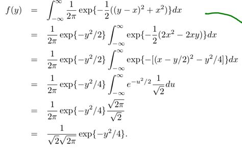 Calculus Int Infty Infty Frac Pi Exp Frac