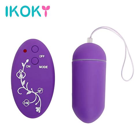 Ikoky 50 Speed Vibrating Egg Clitoris Stimulator Vibrator Wireless