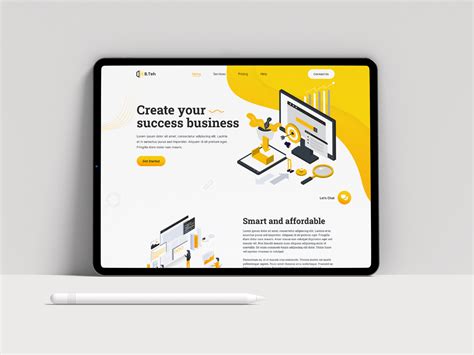 Business Website Design on Behance