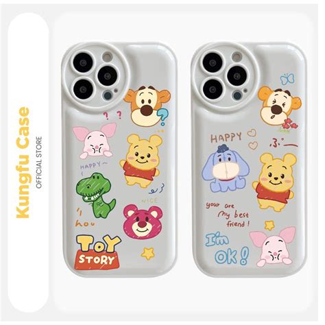 Jual Kung Fu Case Casing Softcase Bulat Putih For Iphone Plus Plus