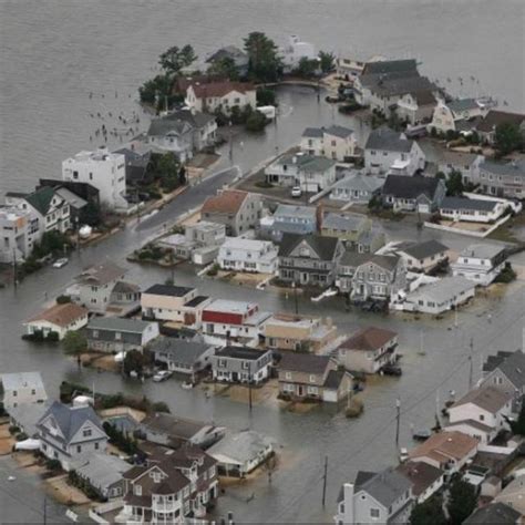 2 Superstorm Sandy Flooding On The Bayside Of Seaside Heights New