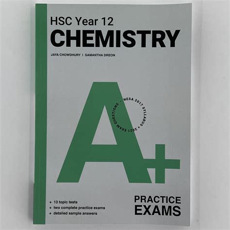 hsc year  chemistry practice exams bowman books pty limited