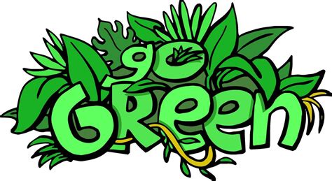 go green typography vector illustration 41876852 Vector Art at Vecteezy