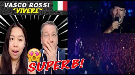 Vasco Rossi Vivere Live Modena Park 2017 Dutch Couple REACTION YouTube