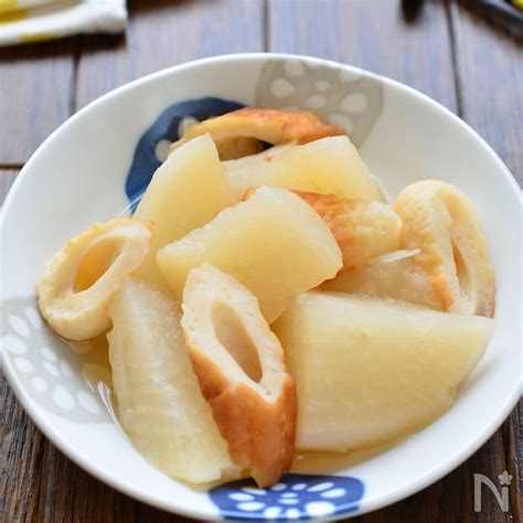 【大根とちくわのホッとする煮物】柔らか大根に味がしみて旨い レシピサイトnadia