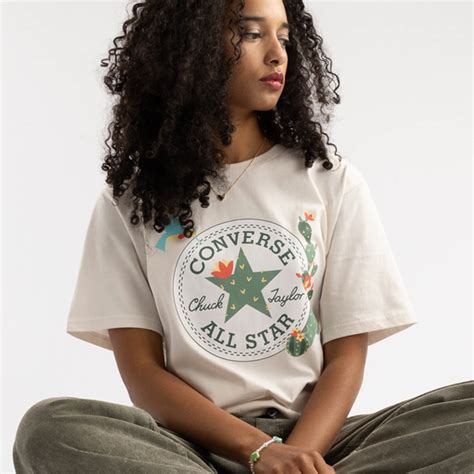 Converse Succulents Chuck Patch Tee Vintage White Journeys