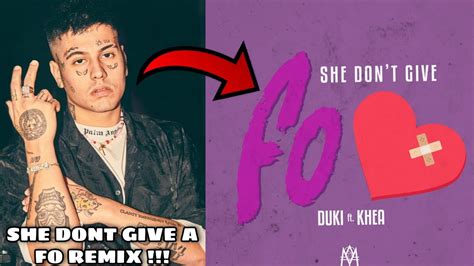 Duki Anuncia She Don T Give A Fo Remix YouTube