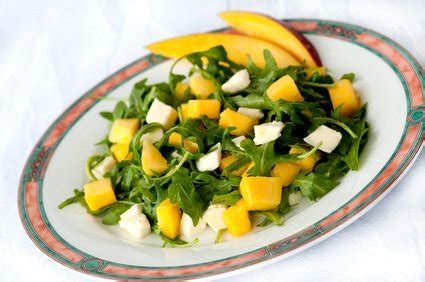 Rucola Mozzarella Salat Mit Mango Rezept Kochrezepte At