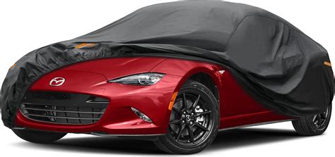 Kayme 7 Layers Car Cover Custom Fit For Mazda Miata MX 5 MX5 1990 2023