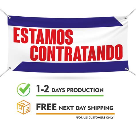 estamos contratando banner sign  oz heavy duty waterproof estamos