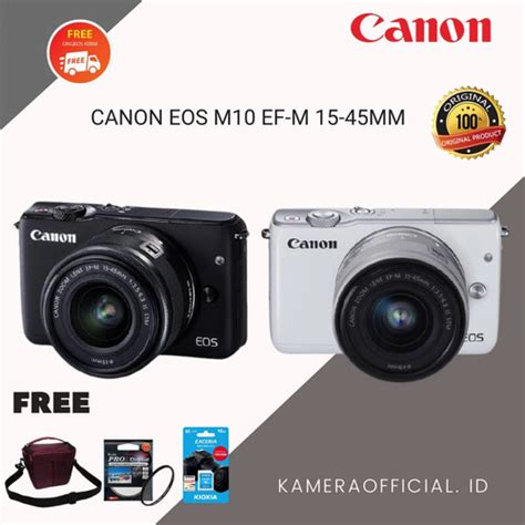 Jual Kamera Mirrorless Canon Eos M Kit Ef M Mm Is Stm Jakarta