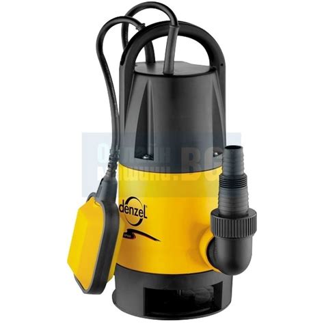 Дренажна помпа за отпадни води с поплавък DENZEL DP600 600 W, 7 m ...