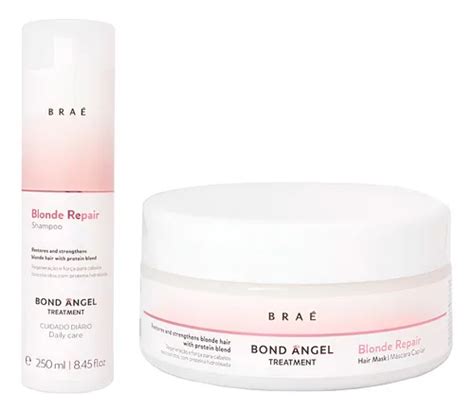Kit Braé Blonde Repair Shampoo ml Máscara g Frete grátis