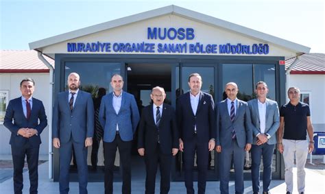 Manisa Valisi Yaşar Karadenizden Muradiye Organize Sanayi Bölgesine