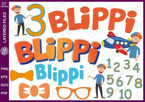 Blippi Svg Bundle Blippi Logo Svg Blippi Svg For Cricut Porn Sex Picture