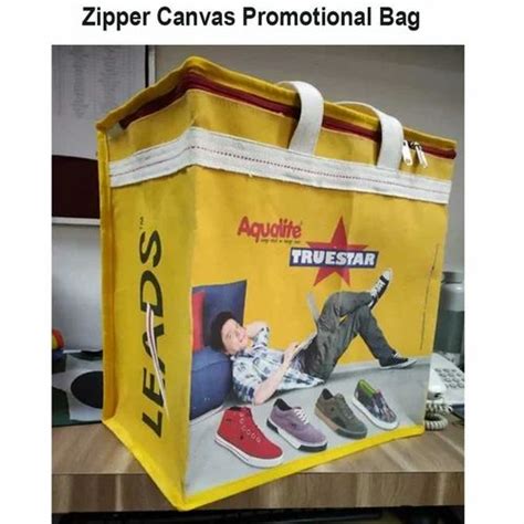 Zipper Canvas Promotional Bag Capacity 30 Kg At Rs 85 Piece In