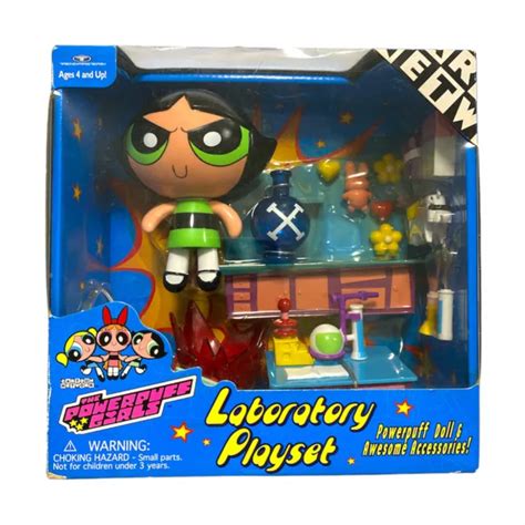 Powerpuff Girls Bubbles Laboratory Playset Incomplete Plush Buttercup My XXX Hot Girl