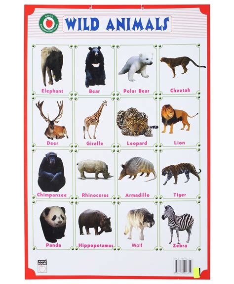 wild animals with names