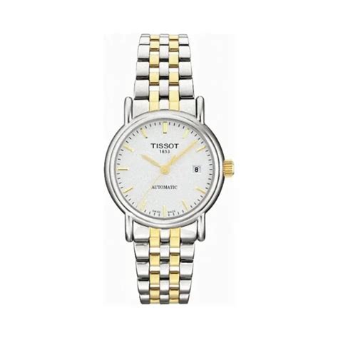 天梭 Tissot T Classic系列 精钢镀金 自动机械机芯 女表 T95218331 小迈步海淘品牌官网