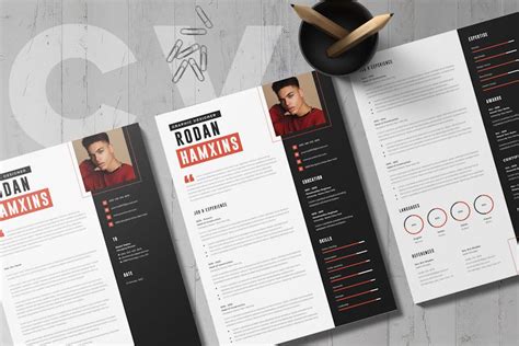 Creative Resume Template & Cover Letter, Graphic Templates - Envato ...