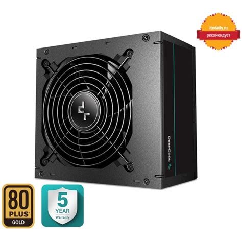 Блок питания DeepCool PM750D, 750W, 80+ Gold — купить по низкой цене в ...