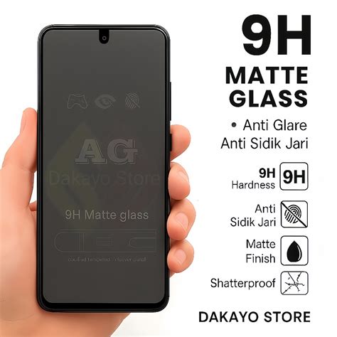 Jual Anti Gores Matte Glass Infinix Hot 11s 12 12 Play 20 20s 30 30 5G 40 Pro Full Layar Anti