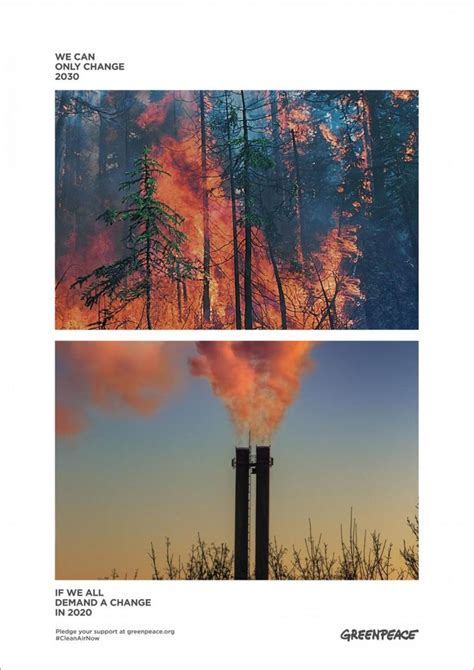 Avec cette campagne simple et percutante Greenpeace met en lumière la