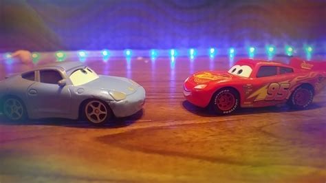 Cars Lightning McQueen And Sally Kiss